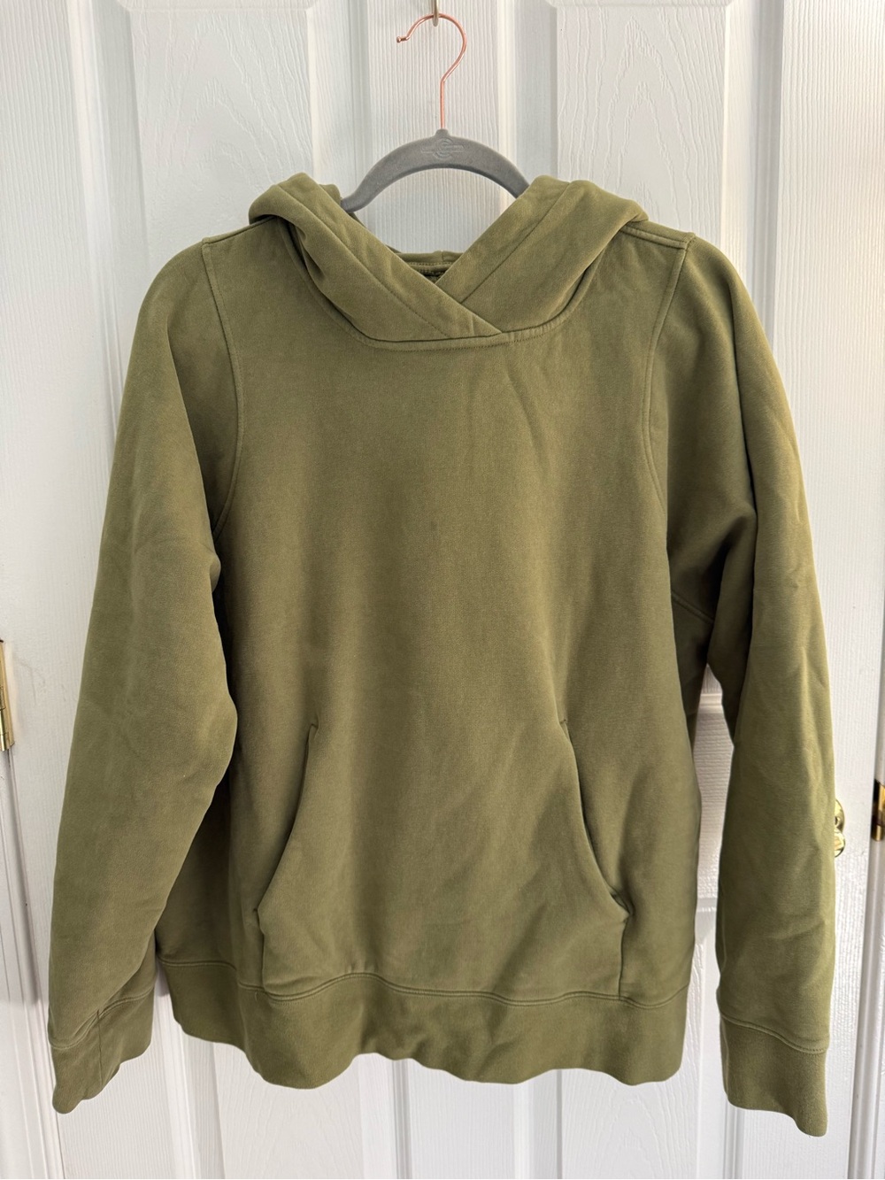 lululemon SteadySlate Olive Green Sweatshirt